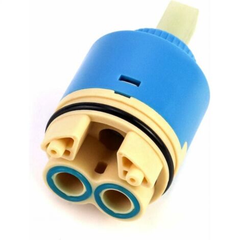 Cartucho Cerámico De Recambio, Cerámica Für Grifo Monomando, Cartucho Cerámico Für Küche O Bad 40 Mm, Con Base,azul