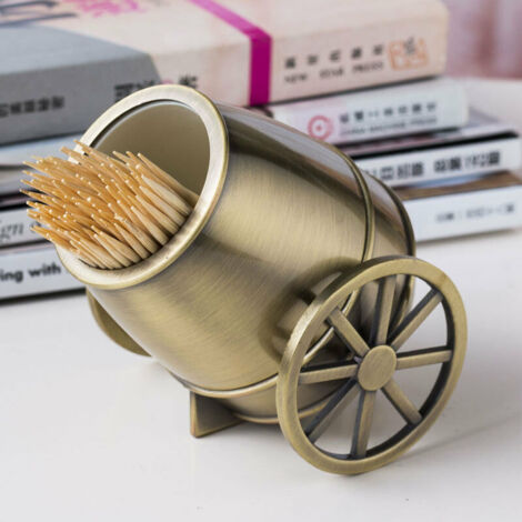 Estuche, Porta Palillos, Dispensador De Palillos, Caja Decorativa Für Bastoncillos De Algodón, Caja Für Palillos