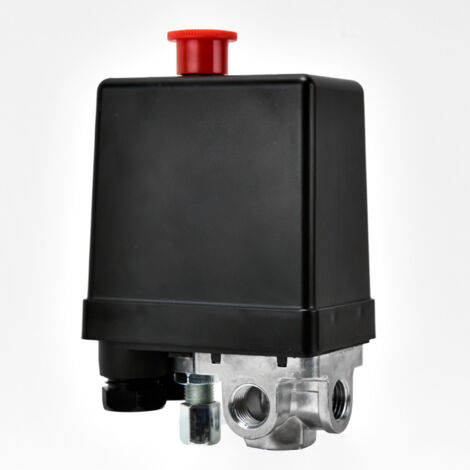 Schalter Del Compresor De Aire, Interruptor De Presión De Aire Automático, Interruptor De Presión, Zubehör De Bomba De Agua, Cuatro Agujeros