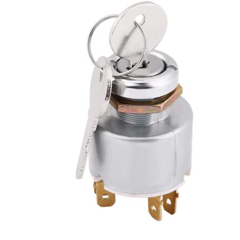 Schalter De Encendido, Interruptor De Arranque Del Motor Universal De 12 V, Interruptor De Control De Encendido De 3 Posiciones On Off Con Llave