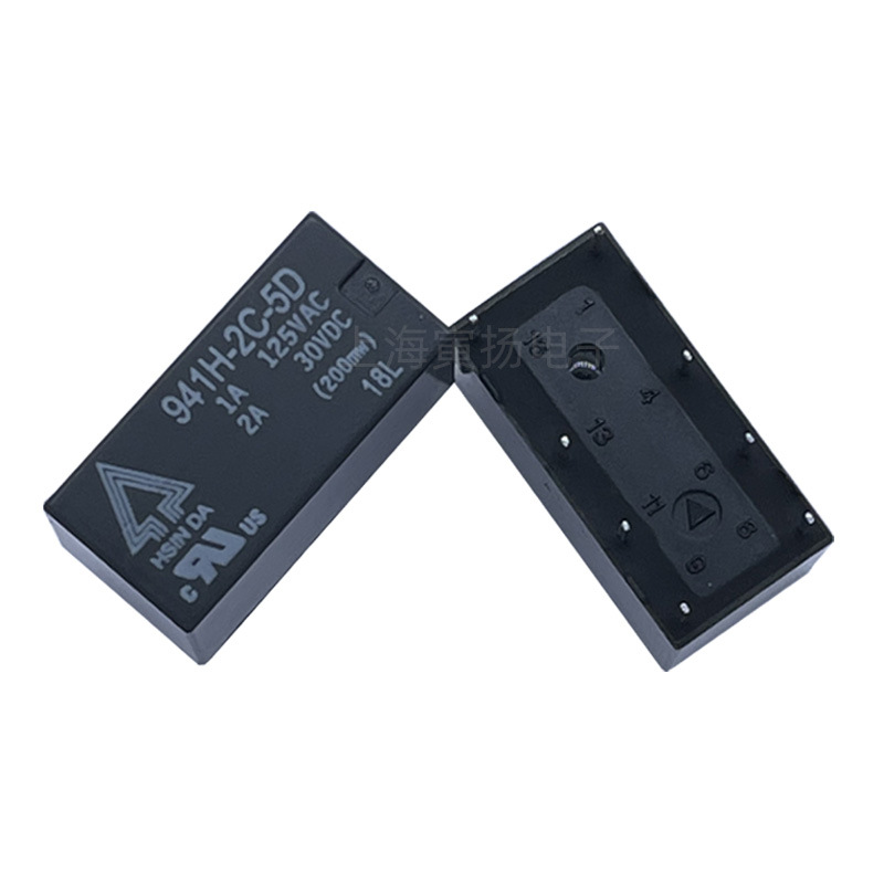 Xinda 941h-2c-5d 5v Dc 1a Niedrigleistungs-signalrelais, Bidirektional, Zwei Normalerweise Geschlossene Kontakte, Neu Und Original