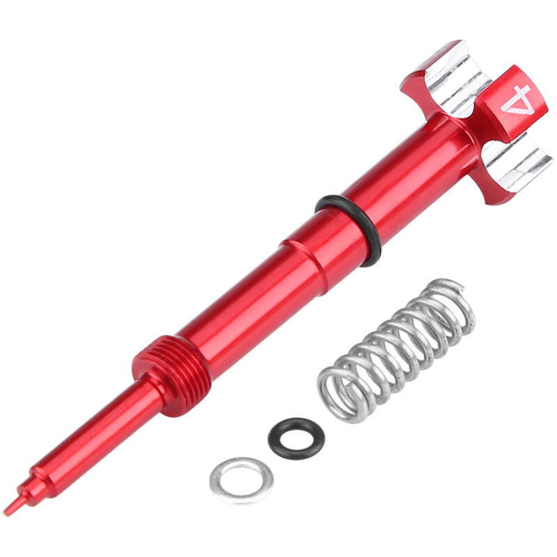 Vis Richesse Keihin,vis De Richesse Carburateur Mikuni,vis De Mélange, Kit De Vis De Mélange Air Carburant Pour Carburateur Keihin Fcr Fcr-mx, Ensemble De Vis De Mélange Air Carburant(rouge)