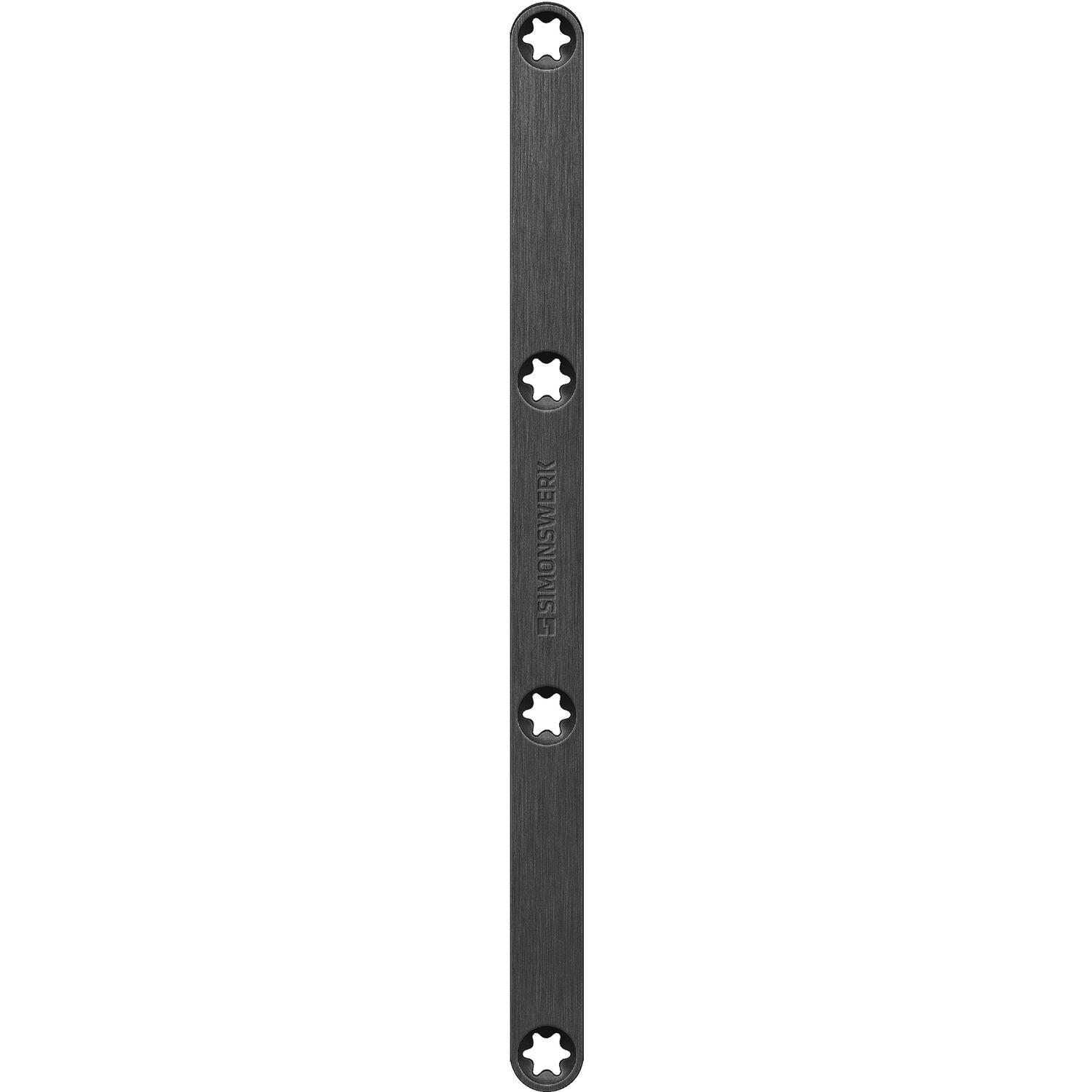 Simonswerk Magnetplatte Keep Close Kcm 50/h Schließmagnet Für Holz 195x13mm, Edelstahl Schwarz Matt