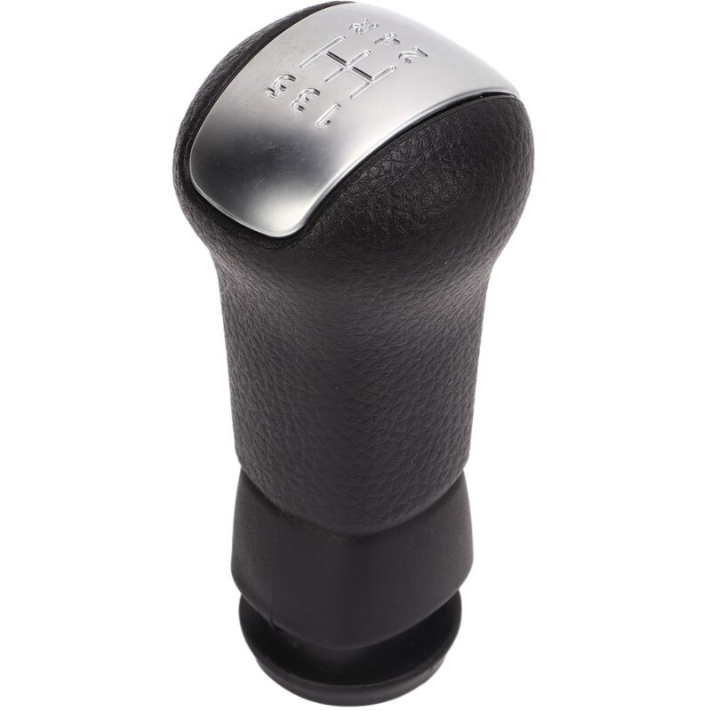 Chiciris Ergonomischer Schaltknauf, Leichtgängig, Aus Strapazierfähigem Material (pvc, Abs, Leder), Hohe Kompatibilität, Passend Für J10 Und X-trail (2006–2013)