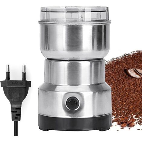 Ulisem Multifunktionale Elektrische Getreidemühle, Gewürzmühle, Kräutermühle, Mahlwerk, Edelstahl-kaffeemühle Für Zuhause