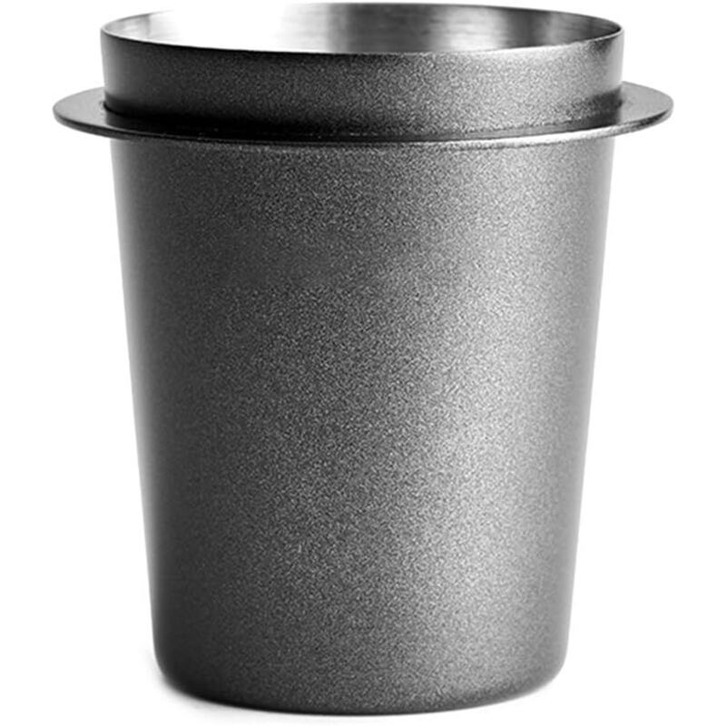 Kaffeesiebträger-dosierbecher-teiler 58 Mm Edelstahl, Schwarz - Fei Yu