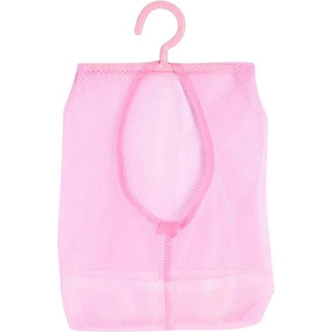 Ulisem Mehrzweck-aufbewahrungsbeutel Aus Netzgewebe Zum Aufhängen Für Socken, Strümpfe, Unterwäsche, Bhs Und Badezimmerunterwäsche (pink)