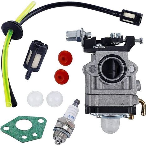 Ulisem 52cc 49cc 43cc Freischneider-vergaser-reparatursatz Mit Dichtung, Schlauch, Zündkerze Und Kraftstofffilter