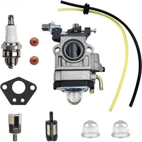 Ulisem Freischneider-vergaser-kit 40-5 43 52cc Bc520 Cg430 Mit Dichtung, Schlauch, Zündkerze Und Kraftstofffilter