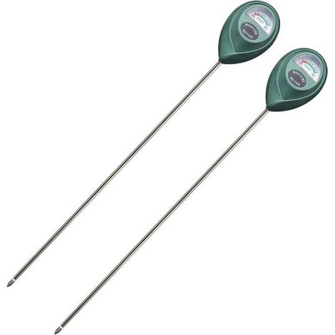 Bodenfeuchtesensor-set Mit Langer Sonde Für Tiefes Eindringen, Wasserüberwachungssensor, Hygrometer Für Große Topfpflanzen, Blumen Und Gläser Im Innen- Und Außenbereich