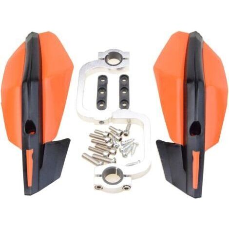 7/8" (22 Mm) Motocross-handschützer, Lenker-handschutz, Ersatz Für Motocross-dirtbikes, Atvs Und Offroad-fahrzeuge, Orangedengyank