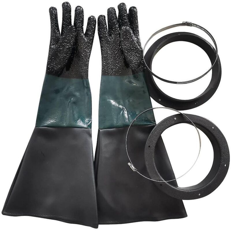 Sandstrahlhandschuhe, Sandstrahlhandschuhe Für Teile Mit O-ringen Für Sandstrahlkabinen.