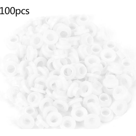 Ulisem 100-teiliges Ringscheiben-set, Isolierte Kunststoff-distanzscheiben Für Transistor (tw-6), Dichtungsring