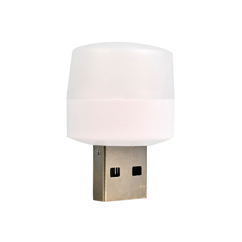 Usb-nachtlicht, Runde Led-lampe, Tragbare Mini-stimmungsleuchte Zum Schutz Der Augen, Mobiles Nachtlicht Mit Stecker