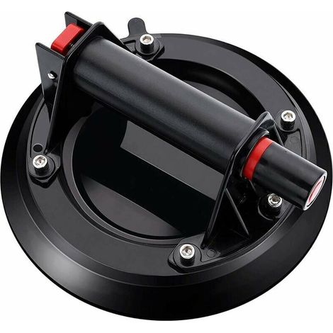 Professioneller Saugnapf 210 Mm, Maximale Traglast 180 Kg, Gummi Und Abs-kunststoff, Für Glatte Und Porenfreie Oberflächen