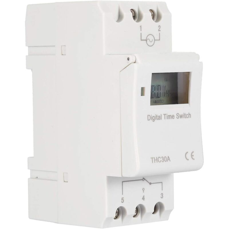Programmierbarer Digitaler Zeitschalter Mit Lcd-display, Thc 30a 220v – Fei Yu