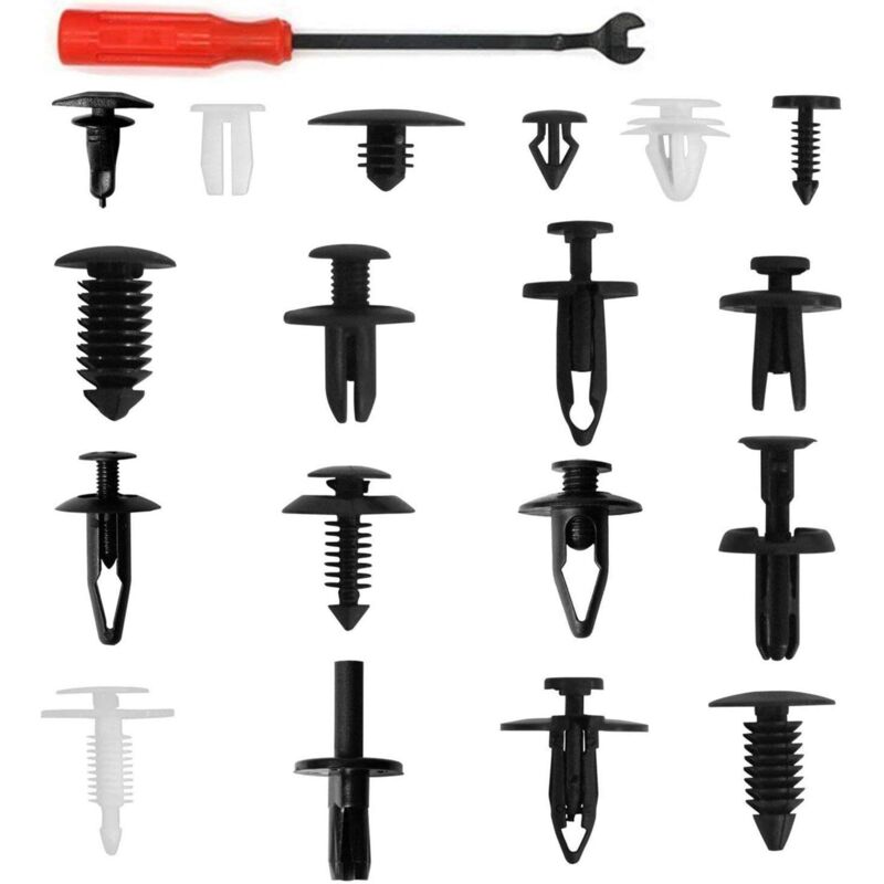 421 Stück Kfz-zierleistenclips, Universelle Paneelclips, Druckbefestigungen, Kunststoffnieten, Türverkleidungsclips, Halteclips – Fei Yu