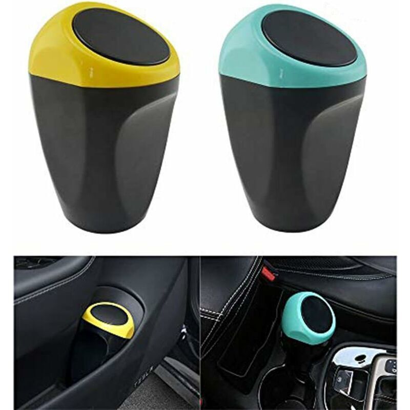 Stück Original 3r Auto-mülleimer, Mini-auto-mülleimer, Auto-abfallbehälter, Modisches Und Kreatives Autozubehör