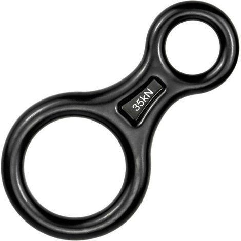 Achter-abseilgerät Mit Außenring, Achter-abseilgerät-schutzring, Abseilgerät, Seilabseilen, Bergsteigen Und Klettern