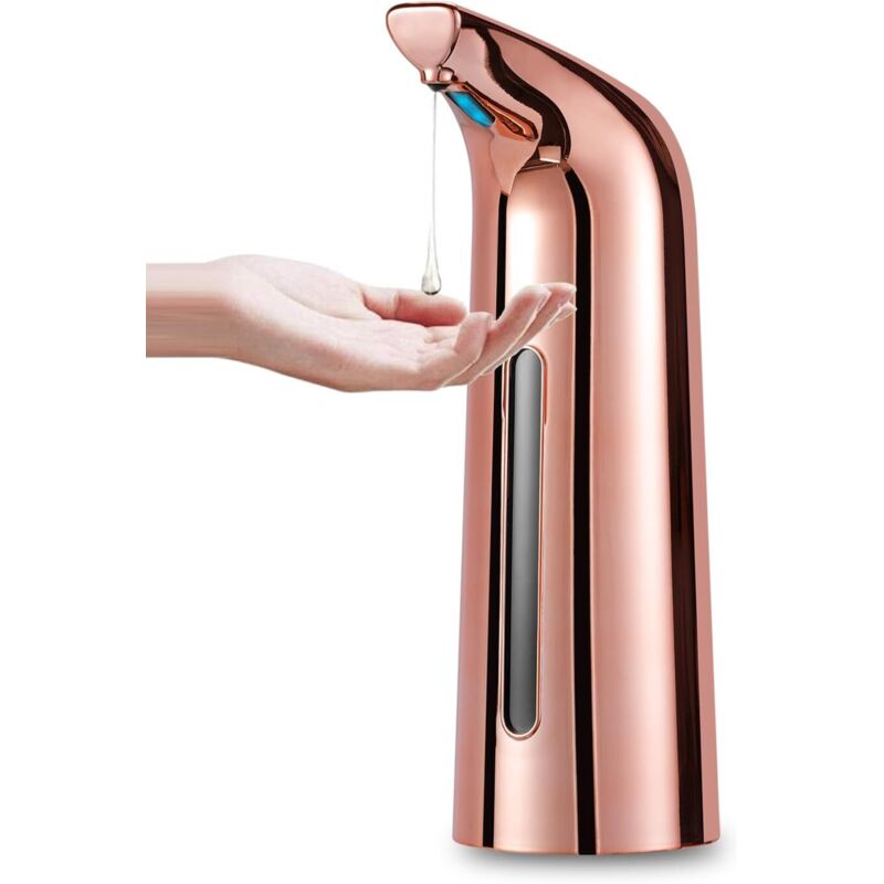 Automatischer Seifenspender Für Küche Und Bad, Infrarotsensor, Wasserdicht, 400 Ml/14 Oz, Champagnergoldene Farbe