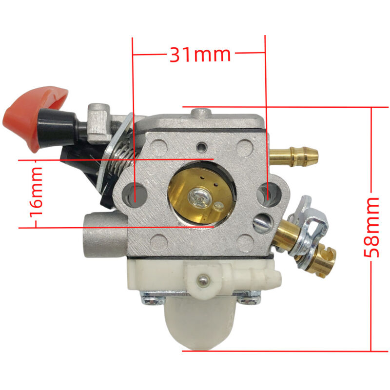 Fs40- Und Fs40c-vergaser, Kompatibel Mit Den Kraftstoffsystemteilen Der Freischneider C1m-s267a4144 120 0608 909-219, Präzisionsgefertigt Für Optimale Leistungsabgabe.