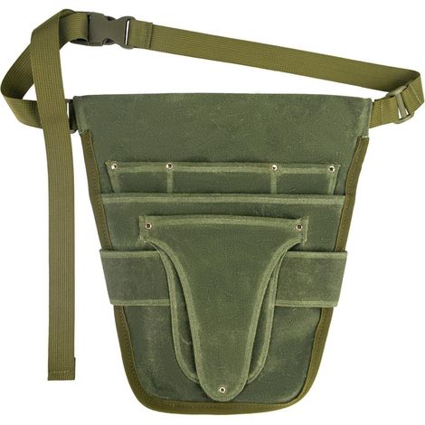 Praktischer Werkzeuggürtel Für Gärtner – Kleine, Robuste Tasche Mit Mehreren Fächern Für Gärtner Und Pflanzer