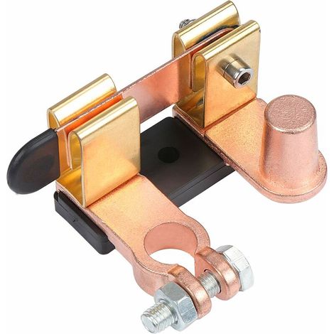 Kfz-batterie-schutzschalter Aus Messing, 12v/24v Minuspol-hauptschutzschalter