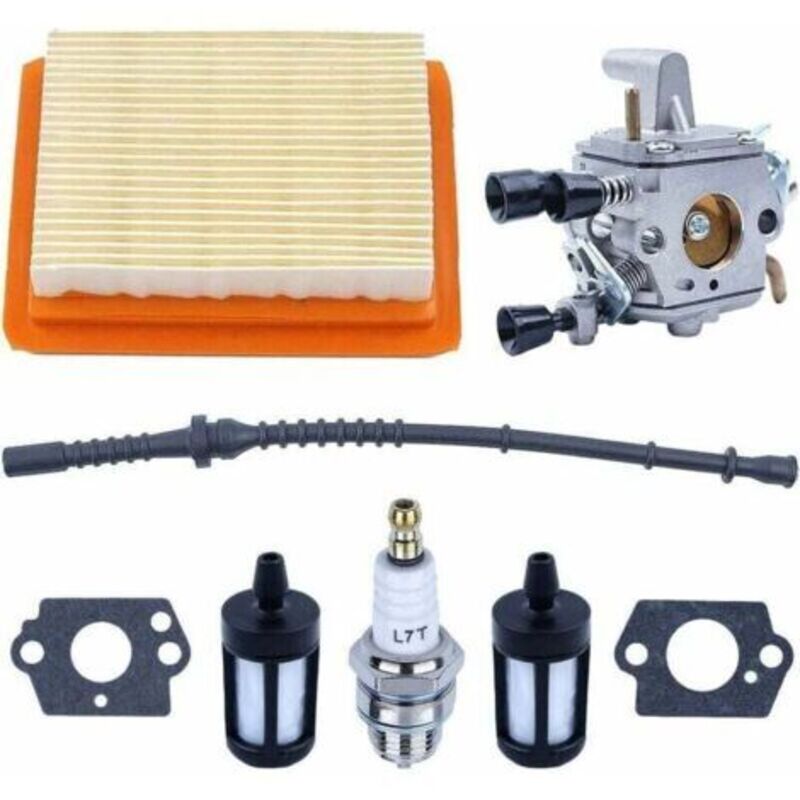Vergaser-reparatursatz Für Freischneider, Xu, Kompatibel Mit Fs120, Fs200, Fs250, Mit Dichtung + Filter -