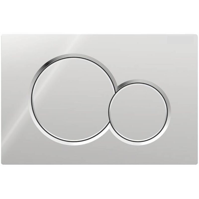Geberit Sigma01 Betätigungsplatte Für Zweimengenspülung: Chrom Glänzend (115.770.21.5)