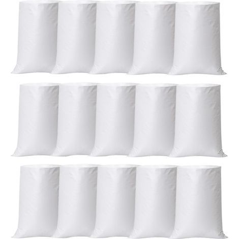 15 Stück Bauschuttsäcke, Robuste 75-liter-säcke Für Sand, Erde, Kies, Baustellen, Gartenarbeit, Transport (60 X 100 Cm) – Langlebig Und Wiederverwendbar