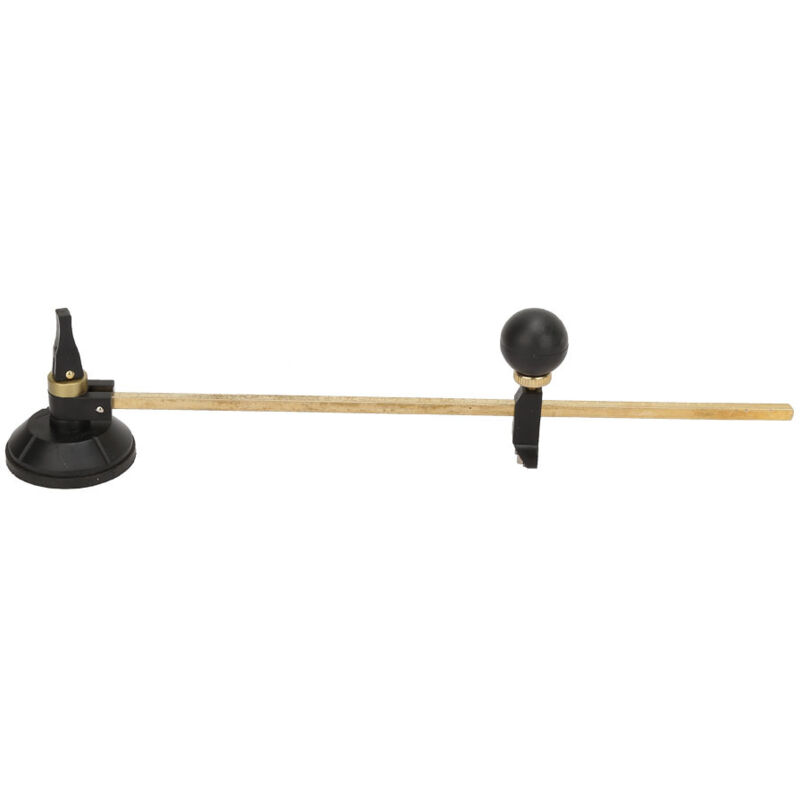 6-rad-glasschneider, Kreisförmiges Industriewerkzeug, Schneidwerkzeug Mit Saugnapf Für Präzise Kreise (60 Cm / 23,6 Zoll)