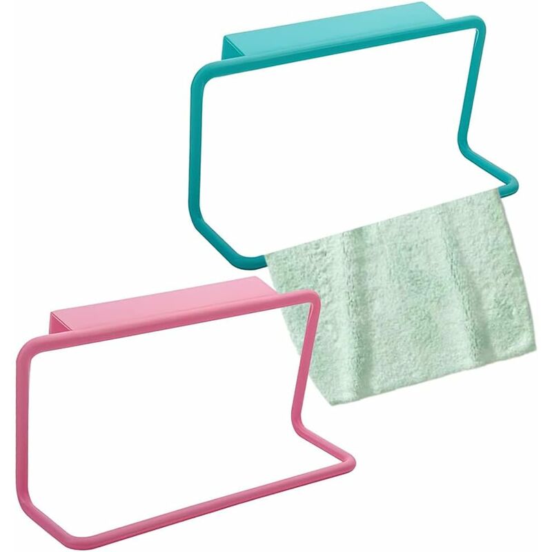 Handtuchhalter Zum Einhängen In Die Tür, Ideal Für Küche Und Bad. Kompatibel Mit Schubladen- Und Schranktüren. Kein Bohren Erforderlich. Praktischer Handtuchhalter.