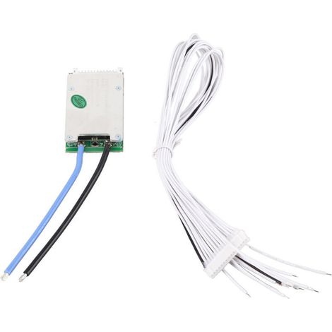 48v 14s Bms-schutzplatine Für Ternäre Lithiumbatterien Mit Kabel, 8a Lade-/20a Entlade-balancing-modul