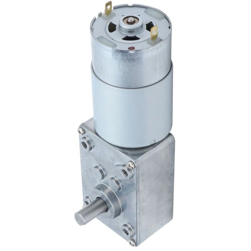 Gleichstrom-schneckengetriebemotor (12 V, 80 U/min) Mit Kugellagern, Selbsthemmend Und Hohem Schutz Für Haushaltsgeräte