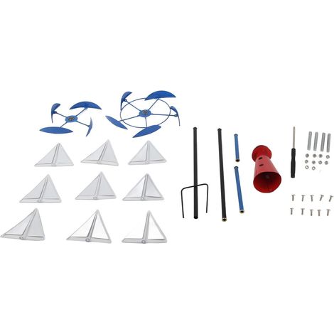 Kinetische Kunst: Windskulptur, Segelboot-windmühle, Leuchtturm, Nautische Segelboot-skulptur, Metallkreisel, Leuchtende Farben, Mit Rotierenden Segelbooten