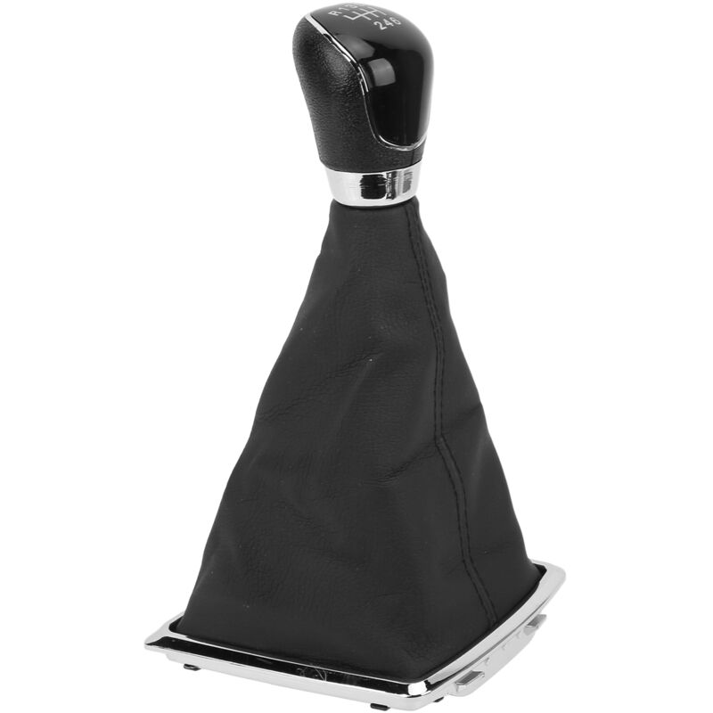 Schaltknauf Für Manuelle Schaltung, Staubschutzhülle, Luxuriöser Schalthebelschutz Aus Pu-leder Als Ersatz Für Mk2 2005-2011 (6. Gang).