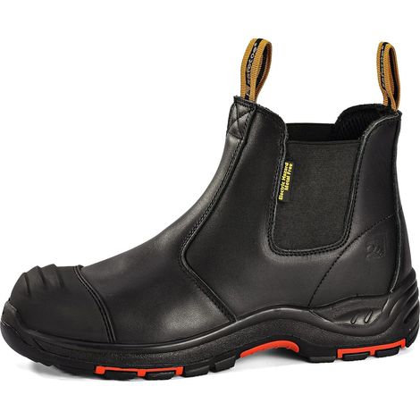 S3 M-8025nb Arbeitsstiefel Für Damen Und Herren, Aus Wasserdichtem Und Atmungsaktivem Leder, Mit Leichten Und Bequemen Einlegesohlen, Sb-verbundnaht Und Durchtrittschutzplatte