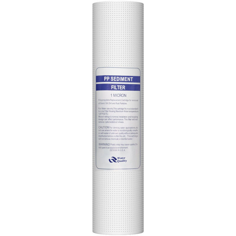 Packung Mit 5 Spritzschutzfiltern, Wasserfilter Für Wasserhahnköpfe, Zum Filtern Von Leitungswasser, Doppelter Pp-baumwollfilter (filterelement)
