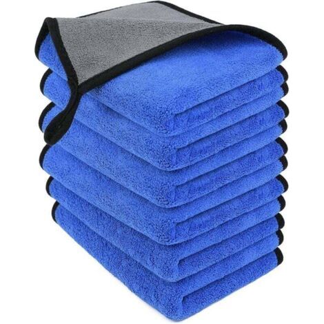 X 30 X 40 Cm Mikrofasertücher, Xu, Extra Dicke, Super Saugfähige Reinigungstücher Für Autowäsche, Haushaltsreinigung, Trocknen Und Polieren -
