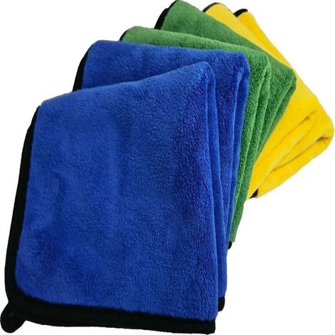 Ulisem 6er-pack Mikrofasertücher Fürs Auto. 820 G/m². Für Autopflege, Polieren, Trocknen Sowie Innen- Und Außenreinigung. Extrem Saugfähig, Kratzfest, Vielseitig Einsetzbar – Auch Für Fenster, Küche U