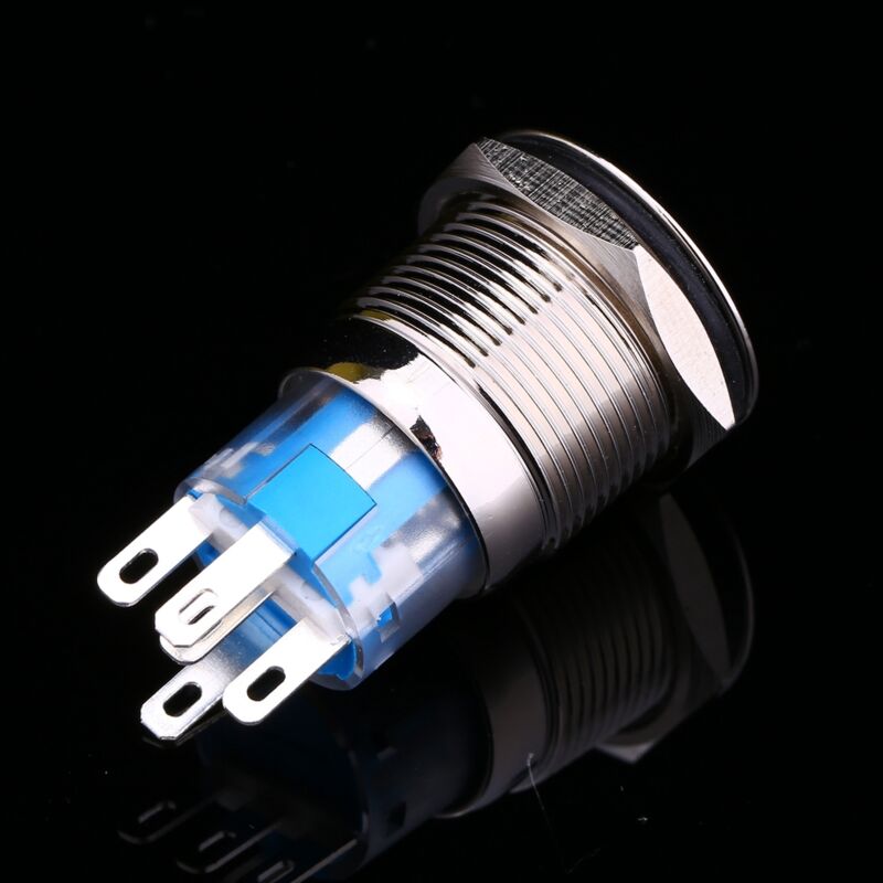 Automatischer 12v 19mm Marine-schalter, Momentaner Druckknopfschalter, Für Boote, Schiffe Und Lkws.