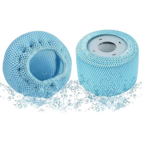 Xvx 2-teiliges Schutznetz, Kompatibel Mit Spa-filtern, Netzabdeckung Für Mspa-ersatzfilter, Elastisches Schutznetz Für Filterkartuschen, Schwimmbadfilter
