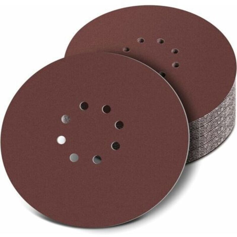 225 Mm Schleifscheiben, 8 Löcher, Körnung 120, Für Giraffe Trockenschleifer – Rtgpt, 40er-packung
