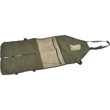X Beinschürze – Beinschutz – Wasserdichtes Oxford-gewebe Mit Taschen Und Verstellbarer Schnalle Für Garten- Und Holzarbeiten, Braun, 118 X 45 Cm