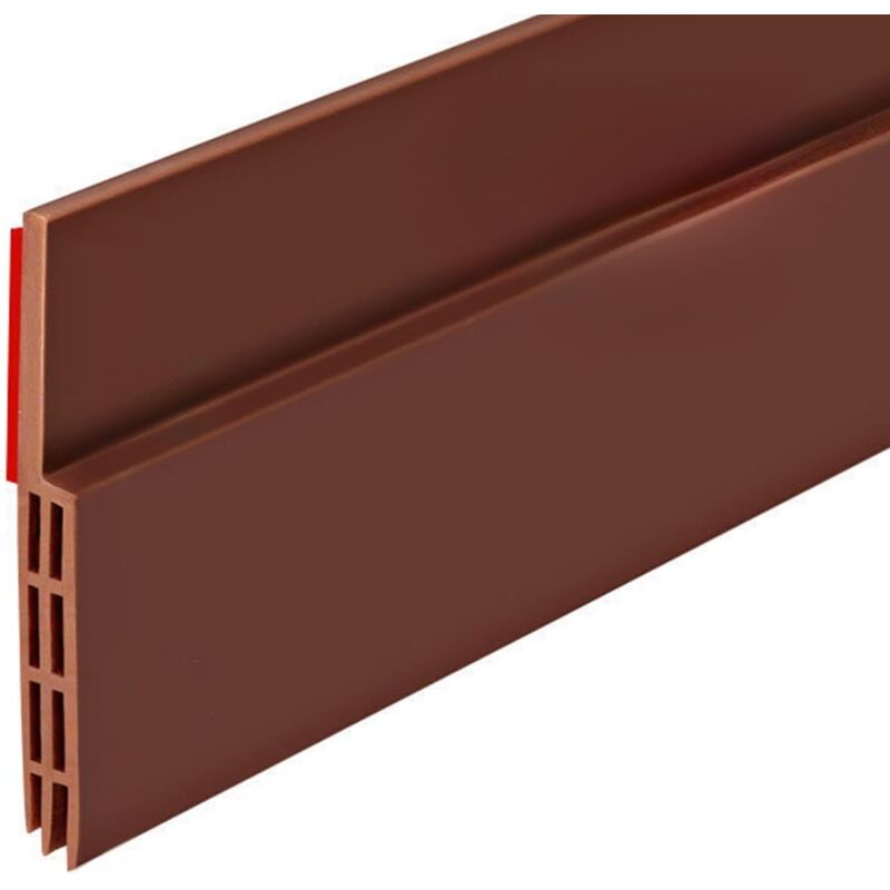 Türdichtung, Schalldicht, Kälteisolierend, Wärmeisolierend, Insektenabweisend, Staubdicht (200 X 5 Cm, Braun)