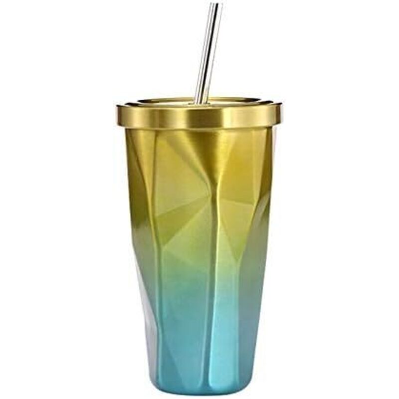 500-ml-reisebecher Aus Edelstahl (gold) – Fei Yu