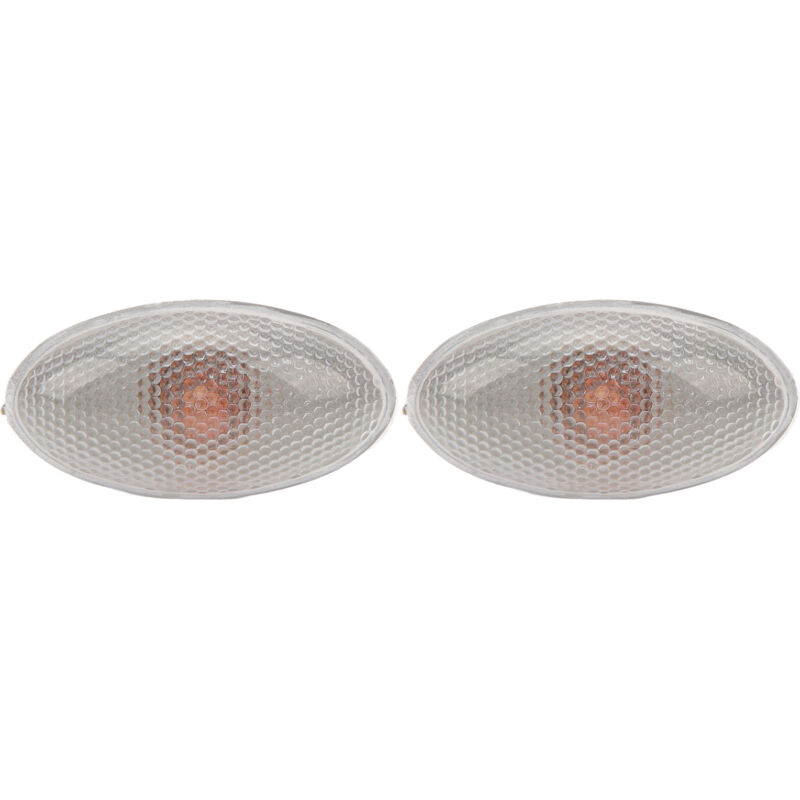 Ej.life – Set Mit 2 12v Led-seitenmarkierungsleuchten – Ersatz Für Peugeot 206, 407, 607 – Gelbes Licht – Hohe Helligkeit Und Geringer Stromverbrauch