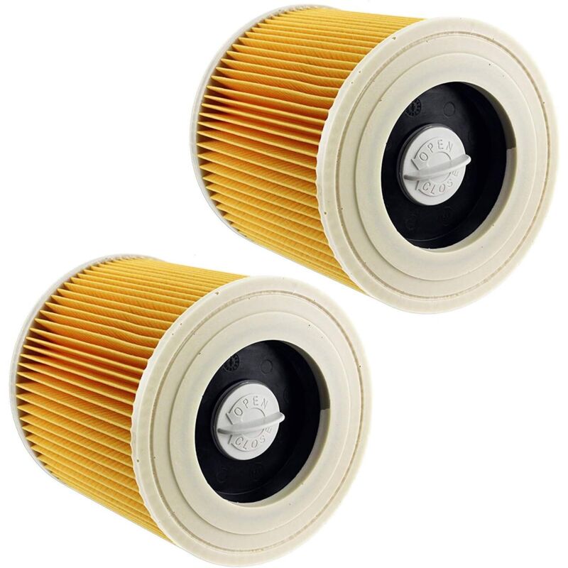 Waschbare Filter Für Kärcher Staubsauger Wd2, Wd3, Wd3.200 Und Wd3300, Kärcher Filter Der A-serie, Nass- Und Trockenfilter, 2 Paar