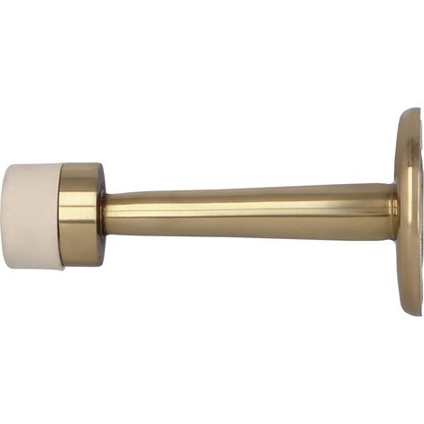- Türstopper - Messing - Wandmontage - Stoß- Und Geräuschschutz - Für Den Innenbereich - Gold - 19 X 75 Cm