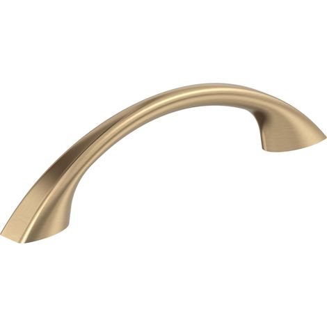 Set Mit 12 Goldenen Schrankgriffen, 96 Mm (3-3/4 Zoll) Lochabstand, Schubladengriffe, Schrankbeschläge